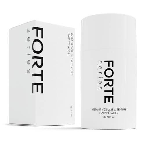 Haartextur-Puder von Forte Series – Volumenpuder für feines Haar, Stylingprodukte für Männer (2,8 g)