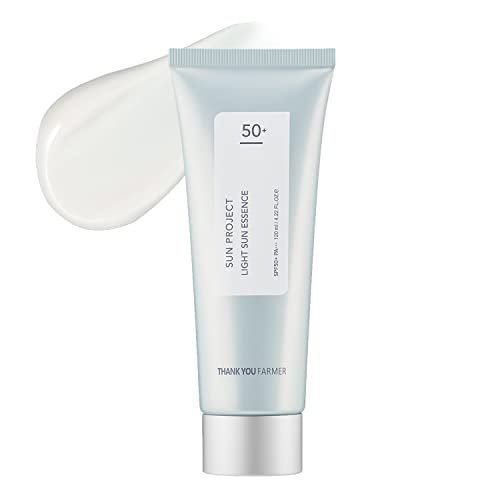 THANKYOU FARMER Sun Project Light Sun Essence 120ml – Leichter Sonnenschutz für das Gesicht