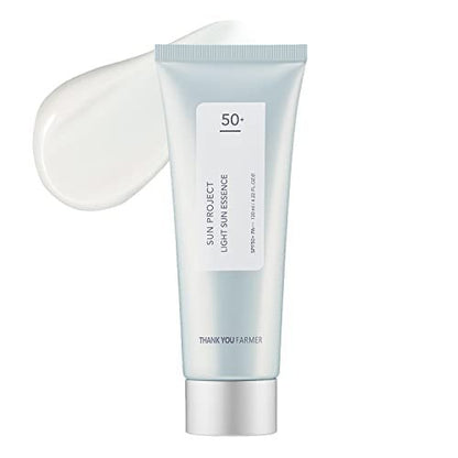 THANKYOU FARMER Sun Project Light Sun Essence 120ml – Leichter Sonnenschutz für das Gesicht