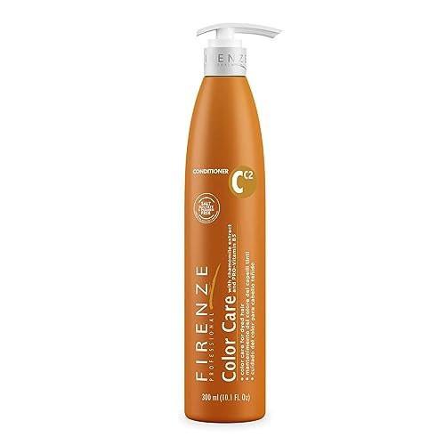Firenze Professional Color Care Bundle 300ml – Farbschutz-Shampoo & Conditioner für blondes, gesträhntes & coloriertes Haar – Sulfat-, salz- & parabenfrei