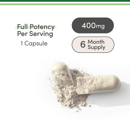 Magnesiumglycinat 400 mg | 180 Kapseln | Unterstützung für Schlaf, Muskeln & Herz | Vegan, drittanbietergetestet, glutenfrei, non-GMO | von Double Wood Supplements