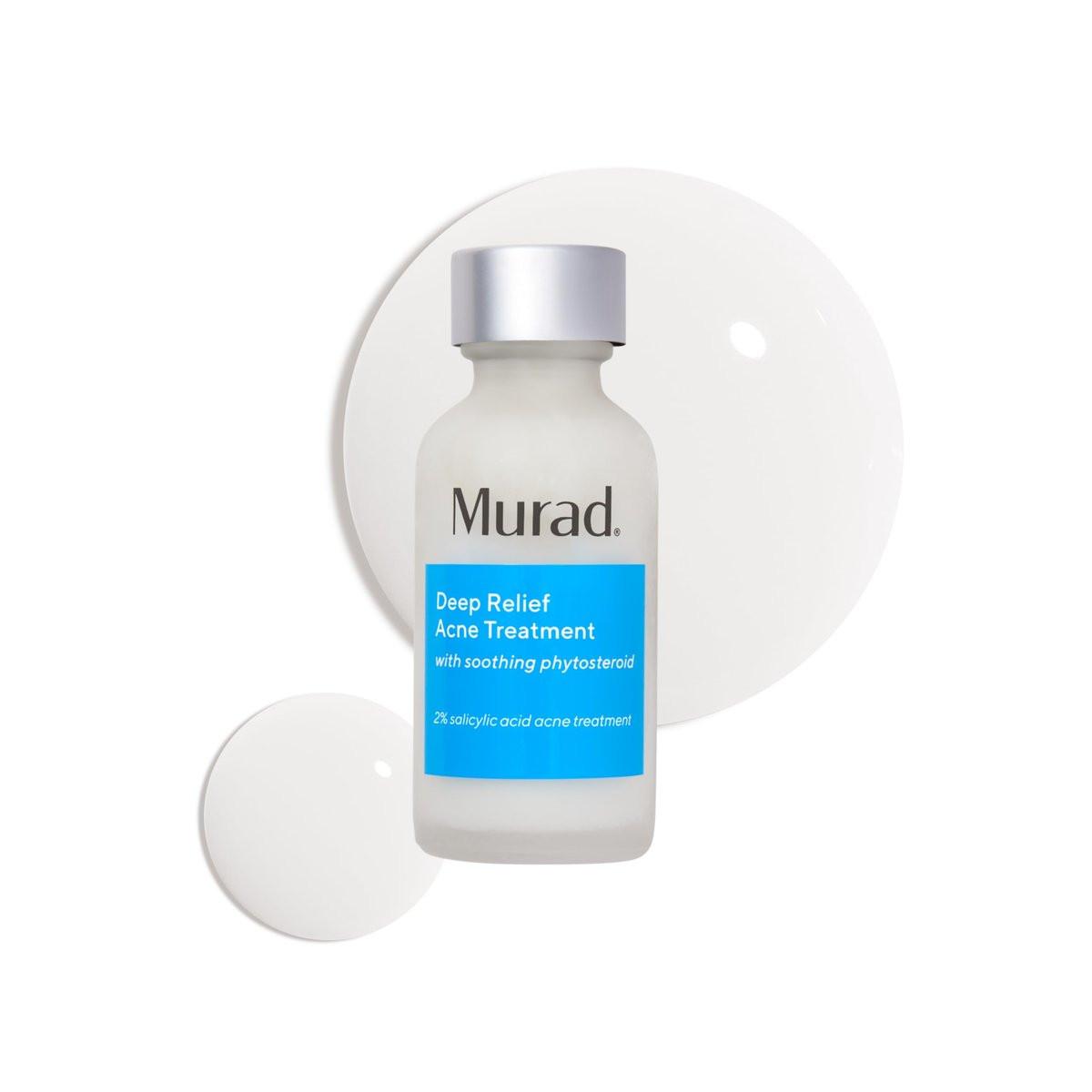 Murad Deep Relief Akne Spot Treatment mit 2% Salicylsäure – Patch-ähnliche Flüssigbehandlung für tiefe, hormonelle Akne & Ausbrüche – 30 ml
