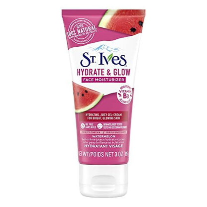 St. Ives Hydrate & Glow Gesichtsfeuchtigkeitscreme mit Wassermelone 89 ml