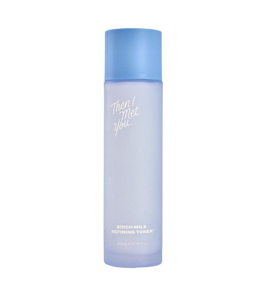 Then I Met You Birch Milk Refining Toner – Feuchtigkeitsspendender & sanft exfolierender Milky Toner für verfeinerte Poren & gestärkte Hautbarriere – Koreanische Hautpflege, 100 ml