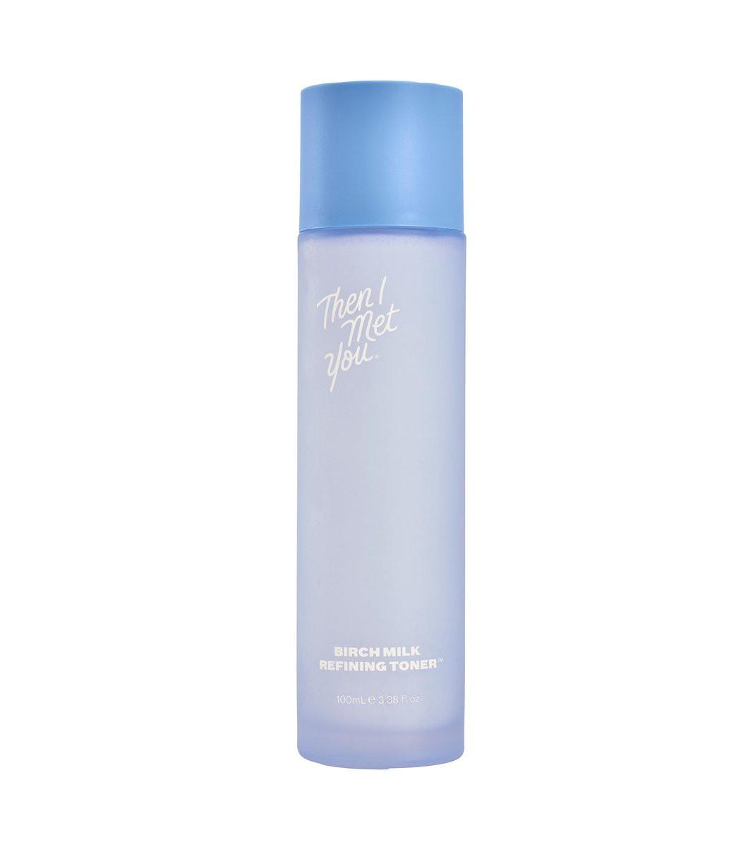 Then I Met You Birch Milk Refining Toner – Feuchtigkeitsspendender & sanft exfolierender Milky Toner für verfeinerte Poren & gestärkte Hautbarriere – Koreanische Hautpflege, 100 ml