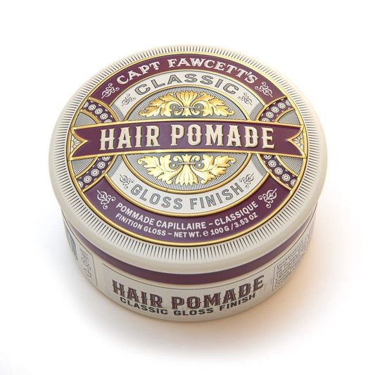 Captain Fawcett's Classic Pomade Burgundy 100g – Hochwertige Pomade für stilvollen Halt
