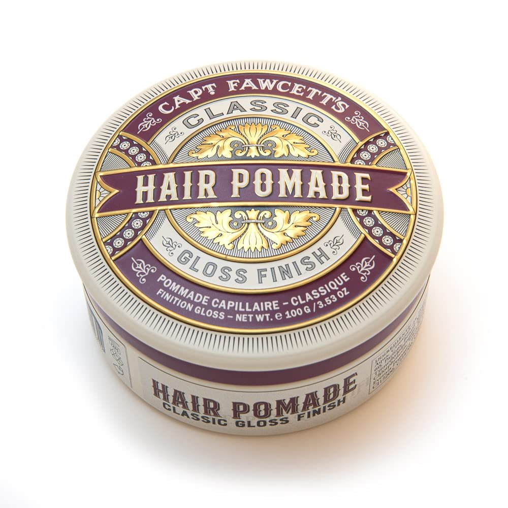 Captain Fawcett's Classic Pomade Burgundy 100g – Hochwertige Pomade für stilvollen Halt