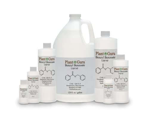 Benzylbenzoat USP-Qualität Flüssigkeit 16 fl. oz. - Ideal für Duft-/Aromastoffe, Kosmetik, Haar- & Kopfhautprodukte