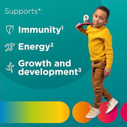 Centrum Kids Multivitamin Gummibärchen, Tropical Punch Geschmack mit natürlichen Aromen, 150 Stück, 150-Tage-Vorrat