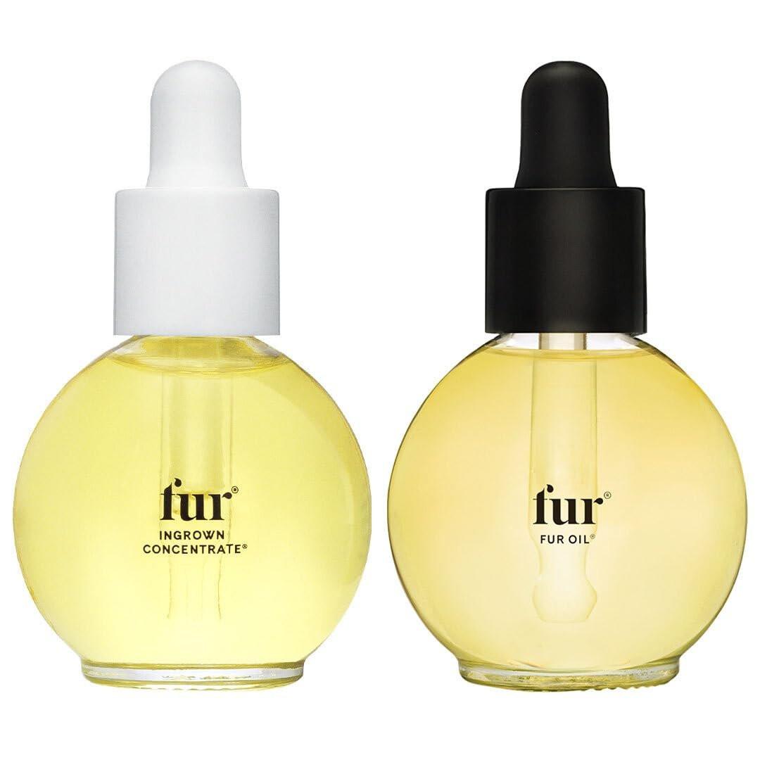 Fur Ingrown Hair Care Duo: Zweistufige vorbeugende Behandlung – Öl und Konzentrat, je 15 ml