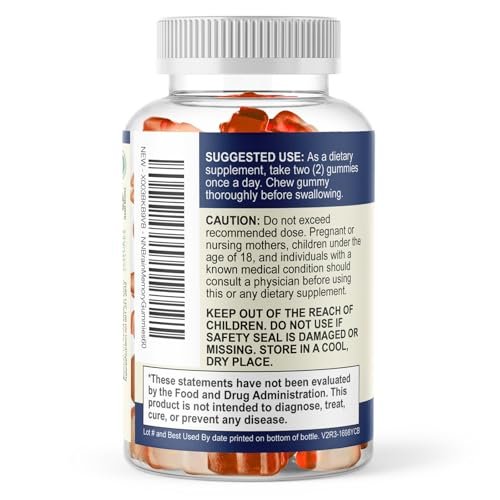 Gehirn-Gummis mit 3-facher Stärke - Nootropika für Gedächtnis, Fokus & Konzentration - mit Phosphatidylserin, B6, B12 & Nootropika - 60 Gummis