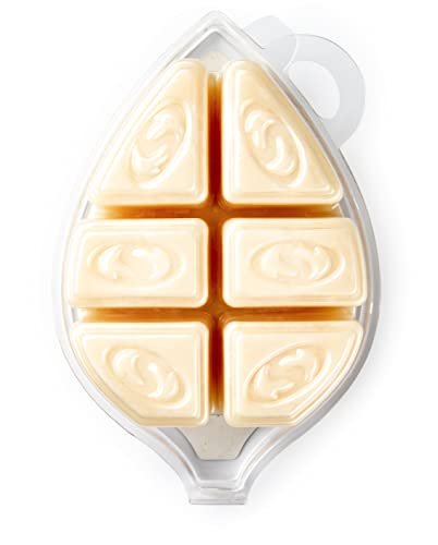 Shortie's Candle Company Vanille-Bohnen natürliche Sojawachs-Schmelzen – 1 stark duftender 85 g Riegel – Hergestellt mit 100 % Soja und ätherischen Duftölen – Phthalat- & paraffinfrei, vegan, ungiftig