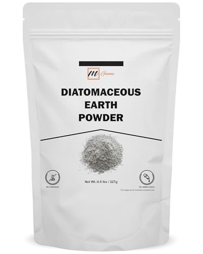 mGanna 100% Natürliches Diatomeenerde-Pulver für Hautpeeling, Gesundheit & kosmetische Formulierungen 0,5 LBS / 227 GMS