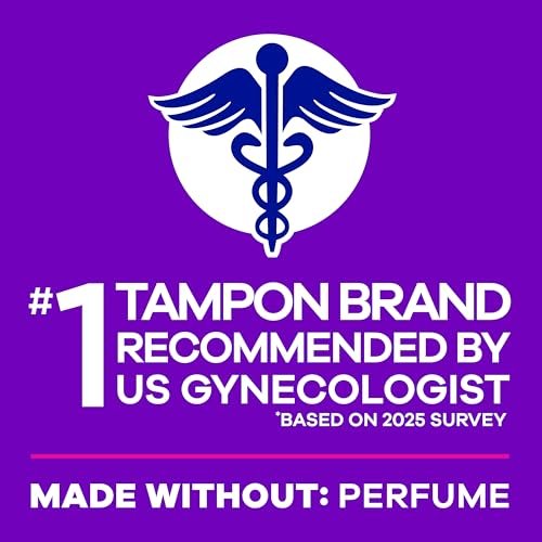 Tampax Radiant Tampons mit LeakGuard Braid, Super Plus Saugstärke, unparfümiert, 28 Stück