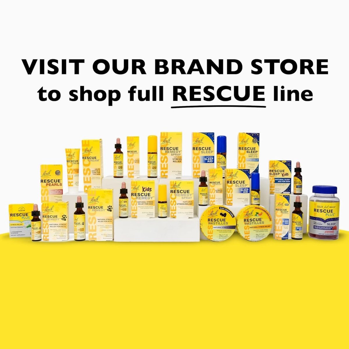 Bach RESCUE PLUS Sleep & Stress Support Gummibärchen, Nacht-Nahrungsergänzung mit 1 mg Melatonin, Ashwagandha, Kamille, Lavendel & Vitamin B6, natürlicher Blaubeergeschmack, vegan & glutenfrei, 60 Stück