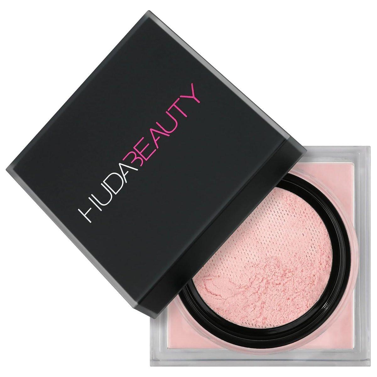 HUDA BEAUTY Easy Bake Loose Baking & Setting Powder – Cherry Blossom (Rosa)