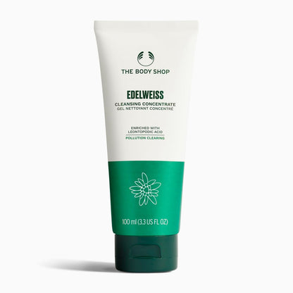 The Body Shop Edelweiss Reinigungskonzentrat – Gesichtsreiniger – Sanfte Reinigung für müde, dehydrierte Haut – Vegan – 100 ml