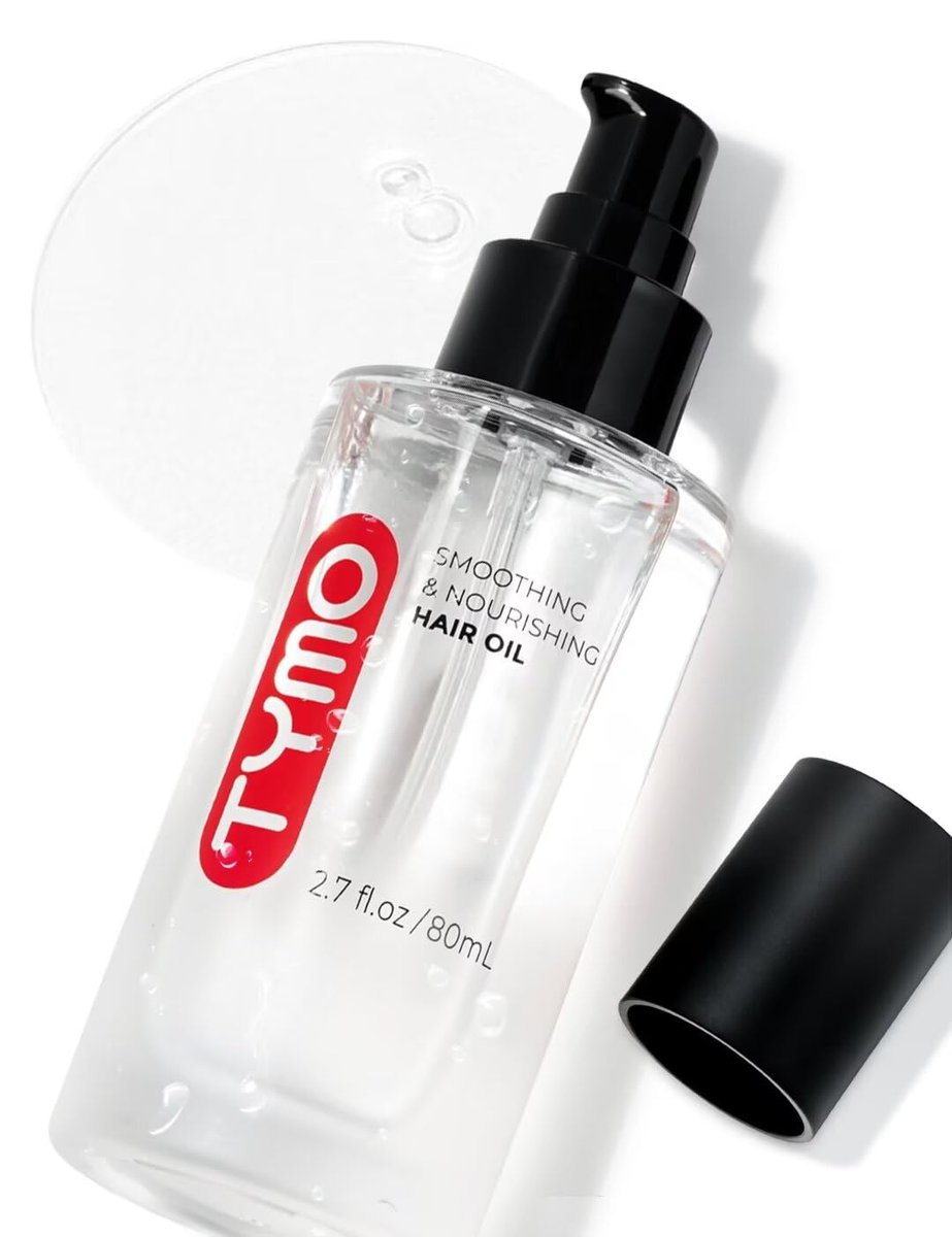TYMO Weightless Hair Oil – Bio-nährende Haarbehandlung für Glanz, Geschmeidigkeit und Schutz | Veganes Haarserum für trockenes, geschädigtes, krauses und lockiges Haar, 80 ml