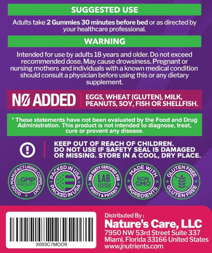 Melatonin 20mg Gummis (120 Stück) - Maximale Schlafunterstützung für Erwachsene mit 10mg Melatonin pro Gummy - Glutenfrei, Vegetarisch, Großartiger Geschmack von gemischten Beeren - 60 Portionen