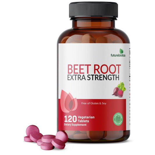 Futurebiotics Rote Bete Extra Stark – Non-GMO, 120 Vegetarische Tabletten