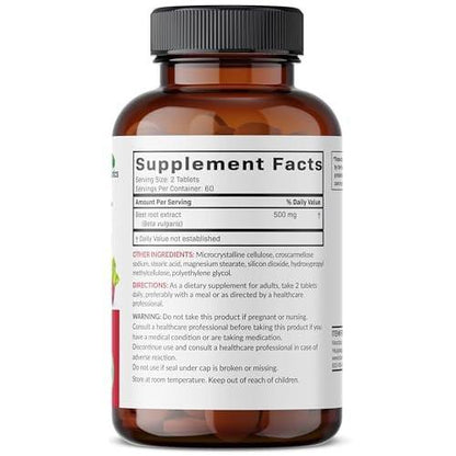 Futurebiotics Rote Bete Extra Stark – Non-GMO, 120 Vegetarische Tabletten