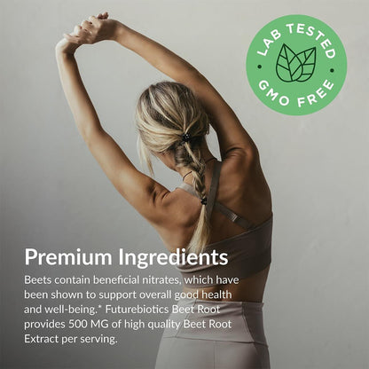 Futurebiotics Rote Bete Extra Stark – Non-GMO, 120 Vegetarische Tabletten