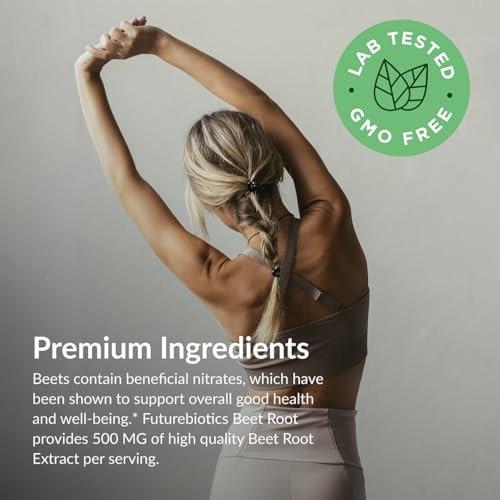 Futurebiotics Rote Bete Extra Stark – Non-GMO, 120 Vegetarische Tabletten