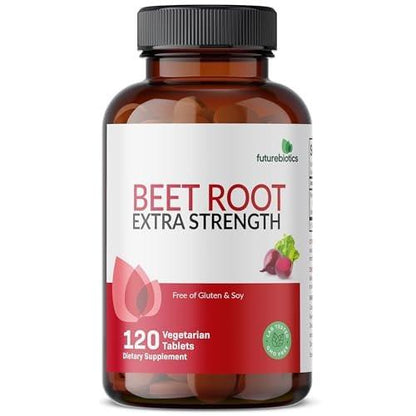 Futurebiotics Rote Bete Extra Stark – Non-GMO, 120 Vegetarische Tabletten