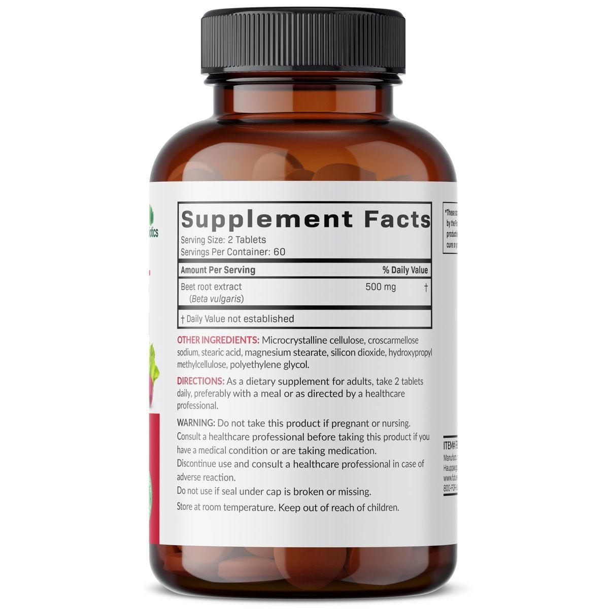 Futurebiotics Rote Bete Extra Stark – Non-GMO, 120 Vegetarische Tabletten