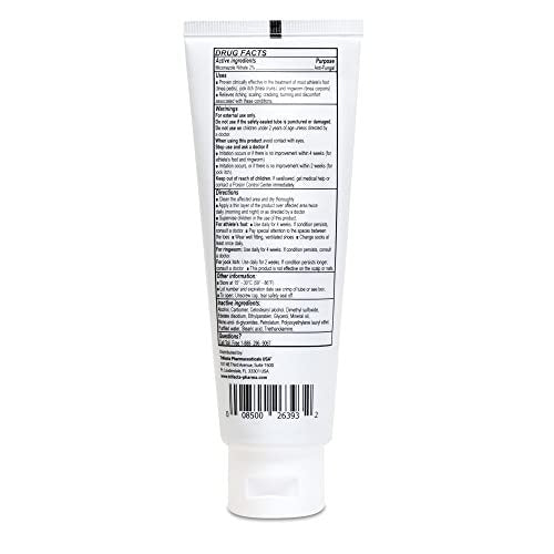 Globe Miconazol Nitrat 2% Creme (2er-Pack, 4 oz) – Wirksame Behandlung gegen Fußpilz, Jock Itch, Ringelflechte und mehr
