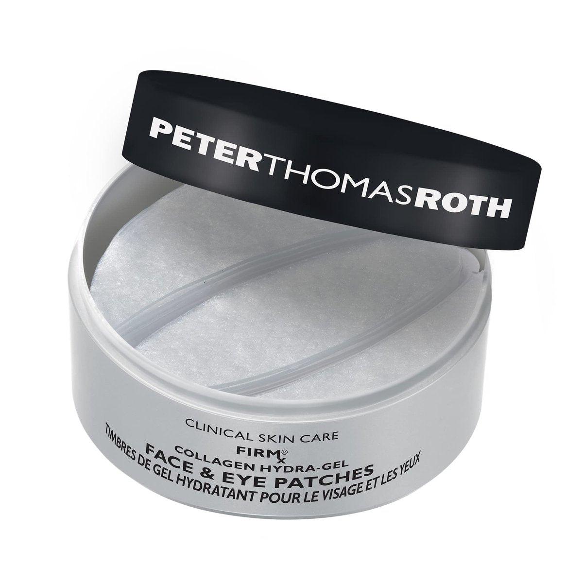 Peter Thomas Roth FIRMx Collagen Hydra-Gel Gesichts- & Augenpflaster – 90 Stück Kollagen-Gel-Pflaster für Gesicht und Augenpartie
