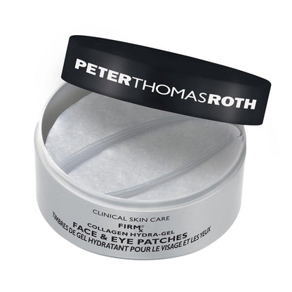 Peter Thomas Roth FIRMx Collagen Hydra-Gel Gesichts- & Augenpflaster – 90 Stück Kollagen-Gel-Pflaster für Gesicht und Augenpartie