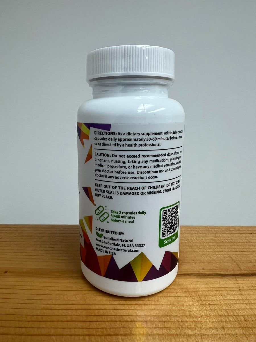 Sundhed Natural CoQ10 Starkes Antioxidans (Kapseln CoQ10 + Resveratrol) - 60 Kapseln