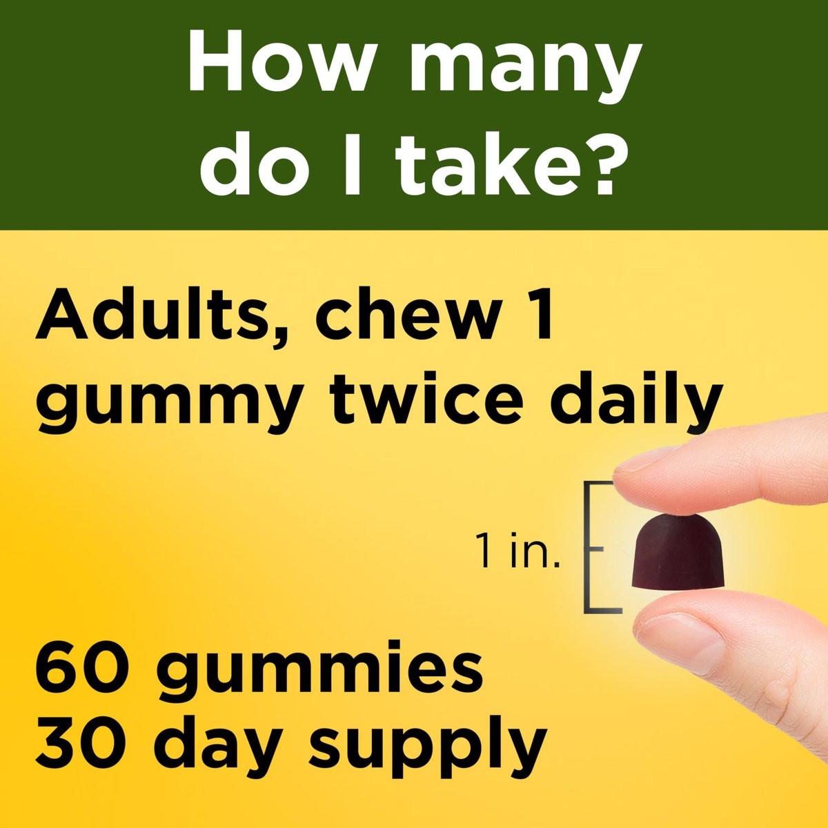 Nature Made Ashwagandha Gummis, Vegan, KSM 66 Ashwagandha zur Stressunterstützung, 60 Stück, 30-Tage-Vorrat