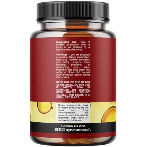Isländisches Lebertranöl Softgels - Wild gefangenes Omega-3 Fischöl 1000 mg pro Portion - Nachhaltig bezogene, rülpsfreie Nahrungsergänzung mit Vitamin D3 & A für Herz-, Gelenk-, Gehirn- und Immununterstützung - 180 Stück