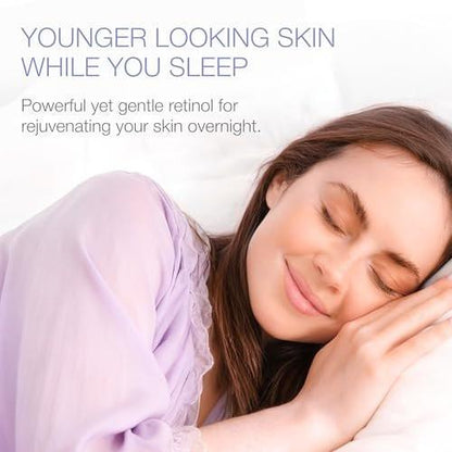 YOUN Beauty Retinol Nachtcreme Feuchtigkeitscreme für das Gesicht von Dr. Anthony Youn – Parabenfreie Gesichtscreme mit Vitamin B5 & E, Hyaluronsäure und Grüntee für Hauterneuerung, 50 ml