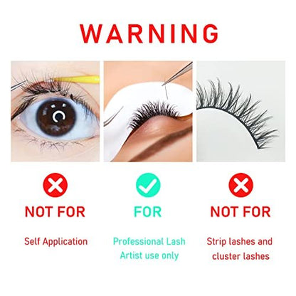 VEYES INC Wimpernkleber 5 ml – Schwarzer Wimpernverlängerungskleber mit 1-2 Sekunden Trocknungszeit und 8 Wochen Halt – Für den professionellen Gebrauch