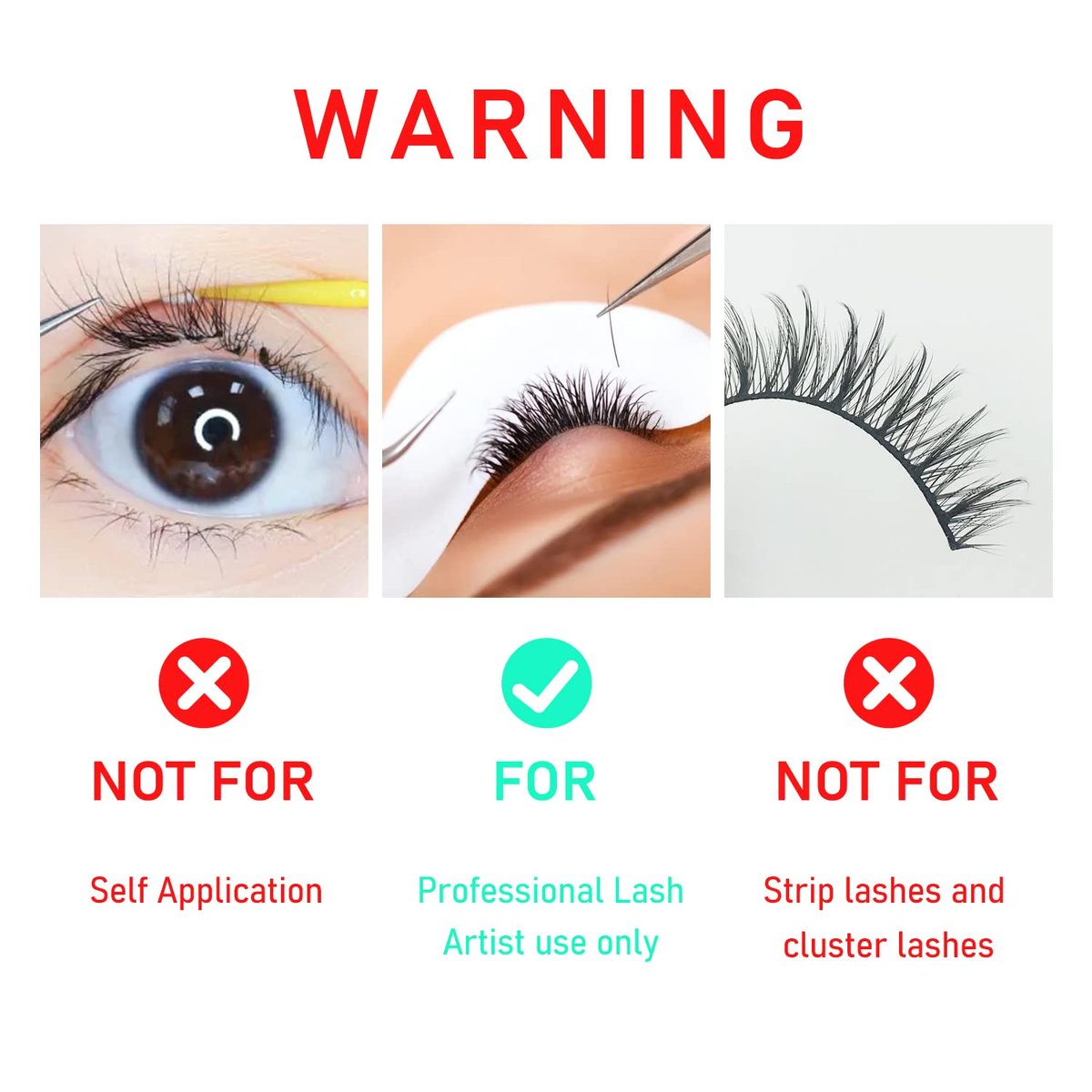 VEYES INC Wimpernkleber 5 ml – Schwarzer Wimpernverlängerungskleber mit 1-2 Sekunden Trocknungszeit und 8 Wochen Halt – Für den professionellen Gebrauch