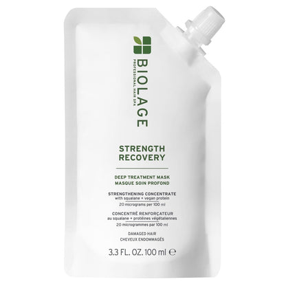 Biolage Strength Recovery Deep Treatment – Intensivpflege mit Oliven-Squalan und Proteinen, 3,3 Fl Oz