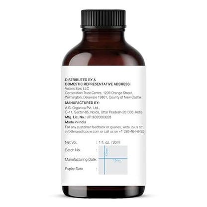 Majestic Pure Zitrus-Ölmischung – 100% rein & natürlich für eine fröhliche, positive Aroma | Pink Grapefruit, Orange, Spearmint, Zitrone für Diffuser & Aromatherapie | 30 ml