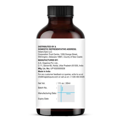 Majestic Pure Zitrus-Ölmischung – 100% rein & natürlich für eine fröhliche, positive Aroma | Pink Grapefruit, Orange, Spearmint, Zitrone für Diffuser & Aromatherapie | 30 ml