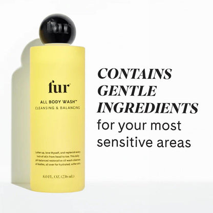 Fur All Body Wash – pH-ausgleichendes Öl-Duschgel für hydratisierte und geschmeidige Haut – 237 ml