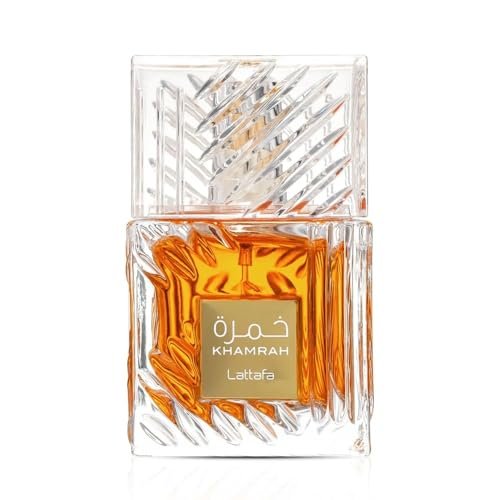 Lattafa Khamrah Eau de Parfum – Vanille, warm-würzig, Amber, Zimt – langanhaltender Unisex-Duft, 100 ml