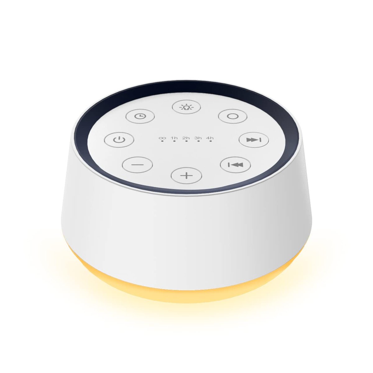 Brown Noise Sound Machine mit 30 beruhigenden Klängen und 12 Farben Nachtlicht – Weißes Rauschen Maschine für Erwachsene, Baby, Kinder Schlaf – Memory-Funktion, 36 Lautstärkestufen, 5 Timer für Zuhause, Büro, Reisen