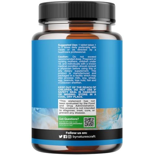 Natures Craft Pflanzensterol-Komplex mit Beta-Sitosterol - 500 mg Beta-Sitosterol, Sterole und Stanole für die Prostata-Unterstützung - Prostata-Gesundheitsergänzung für Männer - 60 Kapseln