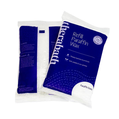 Therabath Paraffinwachs Nachfüllpackung - 4 Pfund, Duftfrei - Thermotherapie zur Linderung von Arthritis-Beschwerden, verspannten Muskeln und trockener Haut - für Hände, Füße und Körper - Tiefenhydratation und Schutz - Hergestellt in den USA