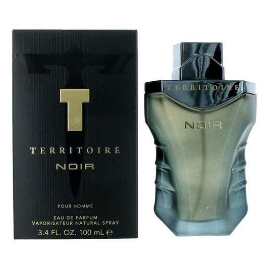 Territoire by Yzy Noir Eau De Parfum Spray für Männer, 3,4 Unzen