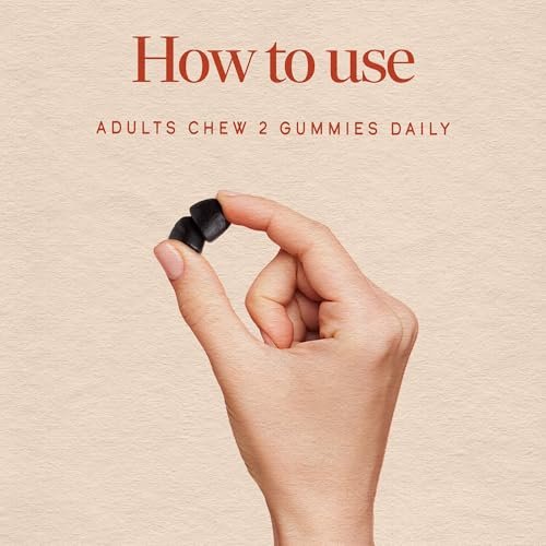 Nature's Way Chlorofresh Chlorophyll Gummies – Unterstützt gesunde Haut und Körperentgiftung, innerliches Deodorant, Obstgarten-Fruchtgeschmack, 60 Gummis