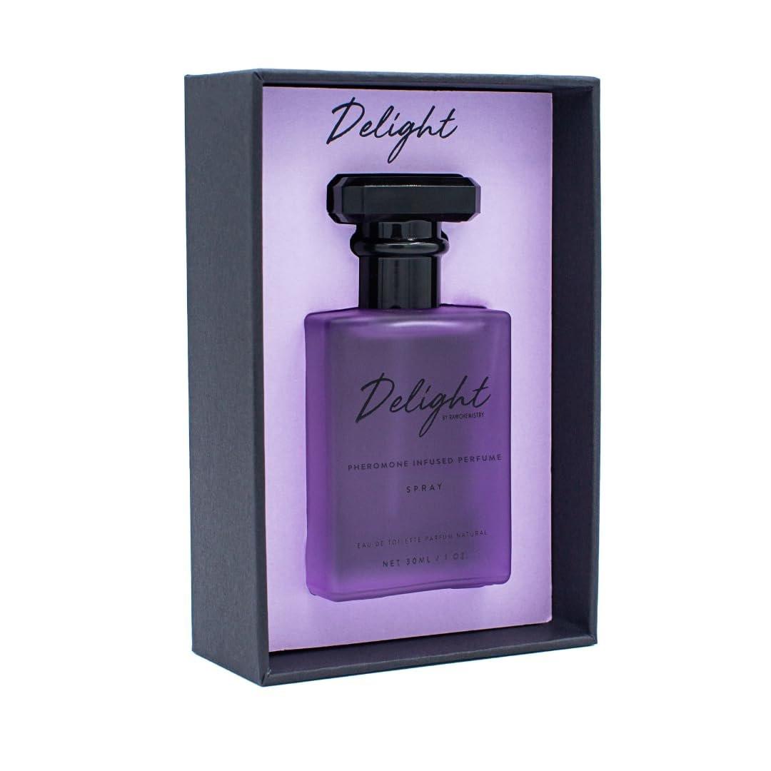 RawChemistry Delight Pheromone Infused Perfume für Frauen – Eau de Parfum mit Pheromonen, 30 ml