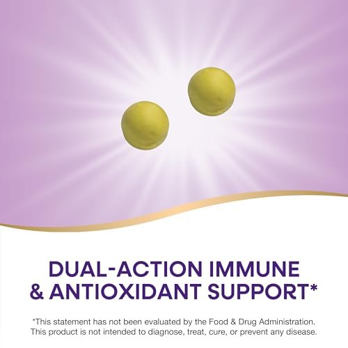 Nature's Way Quercetin Gummies mit Zink – Immunabwehr & Antioxidantien, Zitronengeschmack, 60 Gummis (Verpackung kann variieren)